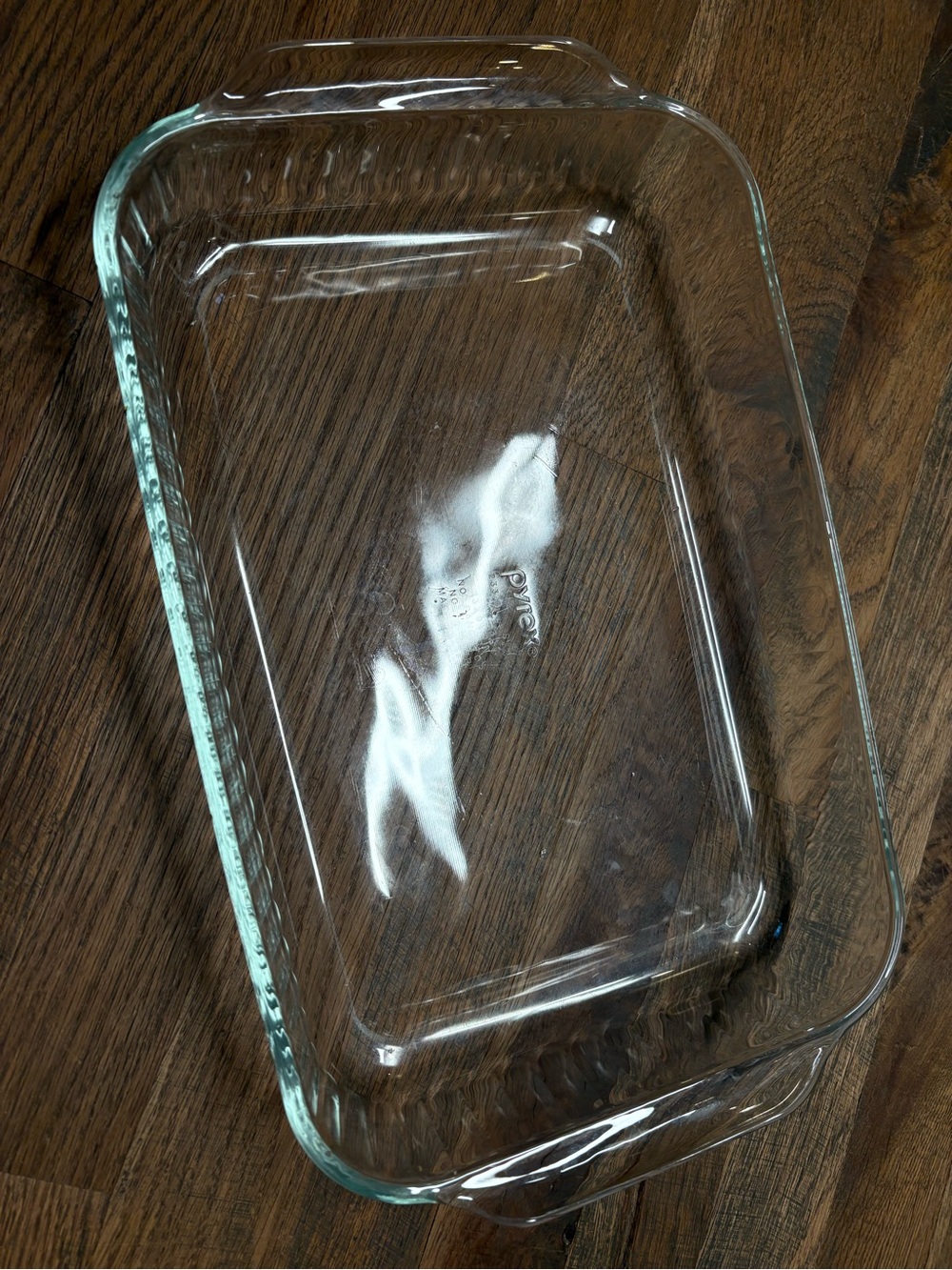 Vintage Pyrex Clear Glass Baking Dish - Clear